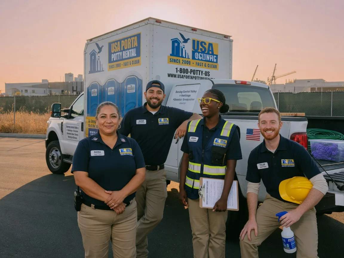 Portable Toilet Rental company in Pointblank, TX